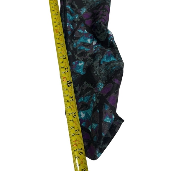 Calia by Carrie Underwood Geometric Patterned Rouched Leggings Sz S - Picture 7 of 8